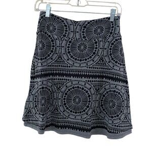 Alibi Print Reversible Skirt Grey XL